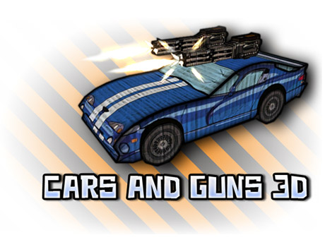 cars and guns 3D game promo